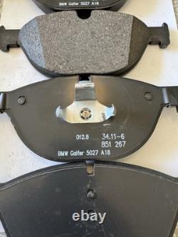 PLAQUETTES DE FREIN AVANT BMW ORIGINALES 34116851269 À S'ADAPTER AUX SÉRIES 5 6 7