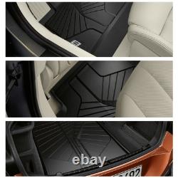 Pack de Protection de Tapis de Sol Avant Arrière et Tapis de Coffre BMW Genuine G16 G16MAT