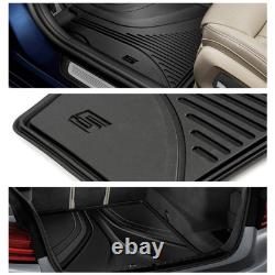 Pack de protection de sol en tapis BMW d'origine, tapis de sol et tapis de coffre, compatible G31 G31MAT2