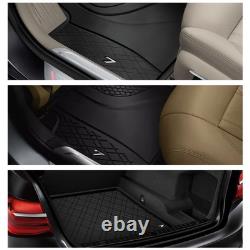 Pack de protection de tapis d’origine BMW Tapis de sol Tapis de coffre G12 G12MAT