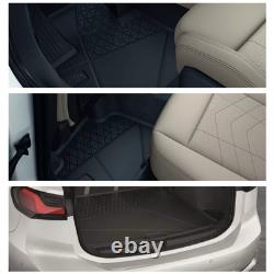 Pack de protection de tapis de sol avant et arrière BMW Genuine Set tapis de coffre U11 U11MAT