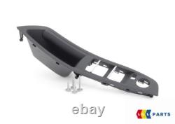 Poignée de porte intérieure droite noire d'origine BMW Série 5 F10 F11 RHD 7225866