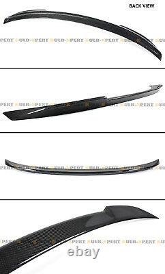 Pour 2015-2020 Bmw F82 M4 Cs Style Real Carbon Fiber Trunk LID Spoiler Wing
