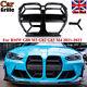 Pour Bmw G80 M3 G82 G83 M4 2021+ Grille De Calandre Avant En Noir Brillant Style Csl