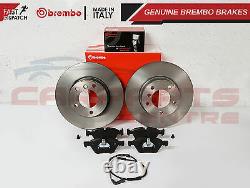 Pour Bmw E81 E82 120 120d 125 Avant 300mm Véritable Brembo Disques De Frein Pads Capteur