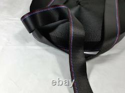 Sangle de ceinture de sécurité BMW authentique en tissu, couleurs M Sport, largeur 47 mm, livraison gratuite