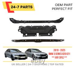 Support supérieur du panneau de chocs avant du panneau central 3 pièces pour BMW Série 3 G20 G21 2019-2025
