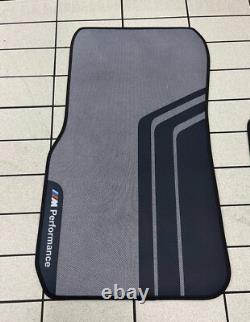 Tapis de sol BMW M Performance avant en caoutchouc paire F30 F31 série 3 d'origine 2407304