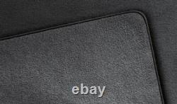 Tapis de sol BMW d'origine jeu velours anthracite s'adapte aux F12 F12 LCI F13 51477230382