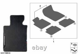 Tapis de sol M Performance BMW d'origine RHD s'adapte aux G22 G22 LCI G82 51475A14E79