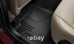 Tapis de sol arrière en caoutchouc BMW d'origine toutes saisons intérieur s'adapte aux G32 G32 LCI 51472446290