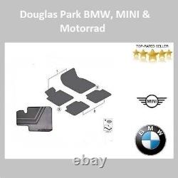 Tapis de sol avant BMW Performance authentiques noir pour série 4 F3x M4-F8x