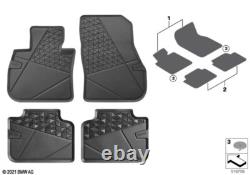 Tapis de sol avant BMW d'origine toutes saisons RHD s'adapte aux U06 U11 U10 51475A2DA76