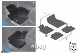 Tapis de sol avant d'origine BMW toutes saisons pour intérieur RHD adapté à F40 F44 51472469122