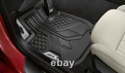 Tapis de sol avant en caoutchouc BMW d'origine pour conditions climatiques toutes saisons, intérieur RHD, compatible avec G29 51472461172