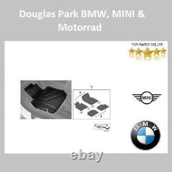 Tapis de sol avant et arrière toutes saisons authentiques BMW. X1 F48. 51472406753.