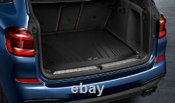 Tapis de sol de coffre pour compartiment de bagages BMW X3 d'origine 51472450516
