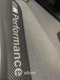 Tapis de sol en caoutchouc BMW M Performance arrière ensemble F30 F31 F80 F36 d'origine 2409932