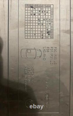 Tapis de sol en caoutchouc BMW M Performance arrière ensemble F30 F31 F80 F36 d'origine 2409932