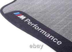 Tapis de sol en caoutchouc BMW M Performance jeu arrière F30 F31 F80 F36 Authentique 2409932