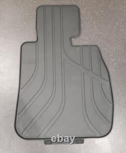 Tapis de sol en caoutchouc avant d'origine BMW E90 E91 E92 E93 Ensemble 51472311059