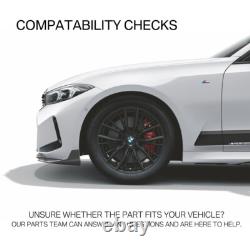 Tapis de sol en caoutchouc avant d'origine BMW E90 E91 E92 E93 Ensemble 51472311059