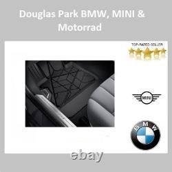 Tapis de sol en caoutchouc d'origine BMW pour toutes les saisons 7 Series G70 51475A56C38