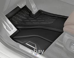 Tapis de sol en caoutchouc sur mesure pour BMW G05 X5, ensemble avant et arrière de 4 pièces 51472458552 553