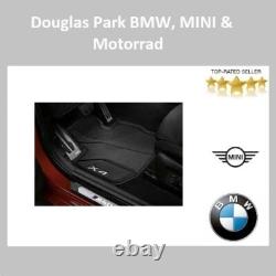 Tapis de sol en caoutchouc toutes saisons d'origine BMW avant et arrière X4 G02 51472451587