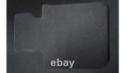 Tapis de sol en velours anthracite BMW d'origine, set, s'adapte aux E81 E82 51477316493