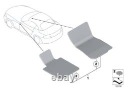 Tapis de sol en velours anthracite d'origine BMW, ensemble, intérieur compatible E89 51477222158