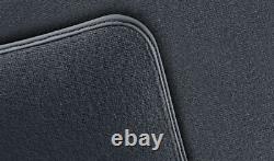 Tapis de sol en velours d'origine BMW Ensemble avant + arrière noir RHD 51477449445
