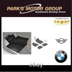 Tapis en caoutchouc avant et arrière pour BMW Genuine X5 X6 X7 G Series, jeu de 4, 51472458552/ 553