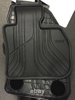 Tapis en caoutchouc avant toutes saisons BMW Série 2 F46 F45 Gran Tourer d'origine