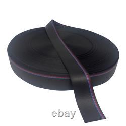 Tissu de sangle de ceinture de sécurité BMW Genuine M Sport large de 47 mm