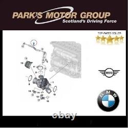 Tuyau d'alimentation en huile turbo d'origine BMW. Séries 1/2/3/4/5 F. X3/4. 11428513616