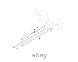 Tuyau de retour de carburant BMW authentique E36 de rechange 16121182865