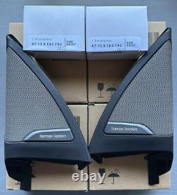 Véritable Bmw G01 X3 X3m F97 Harman Kardon Mise à niveau des couvercles de porte avant Tweeters Set