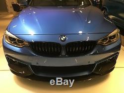 Véritable M Performance Bmw Série 4 Fibre De Carbone Splitter Avant F32 / F36 2408993