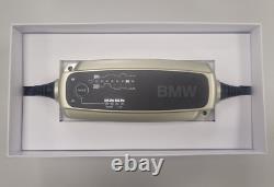 Véritable chargeur / conditionneur de batterie BMW pour voiture / moto 12v 61432408593