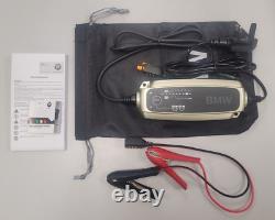 Véritable chargeur / conditionneur de batterie BMW pour voiture / moto 12v 61432408593