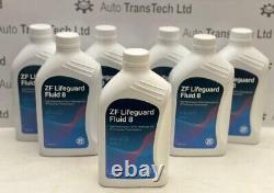 Véritable filtre de carter de boîte de vitesses automatique ZF 8 vitesses BMW avec kit d'huile de 7L 8HP OEM