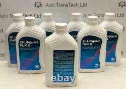 Véritable filtre de carter de boîte de vitesses automatique ZF 8 vitesses BMW avec kit d'huile de 7L 8HP OEM