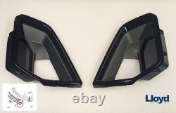 Véritable prise d'air de garniture BMW G05 X5 gauche et droite noir brillant M Sport 039 040