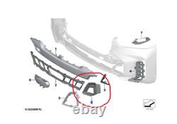 Véritable prise d'air de garniture BMW G05 X5 gauche et droite noir brillant M Sport 039 040
