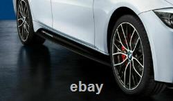 Véritables attaches/lames de seuil M Performance pour BMW Série 3 F30/F31