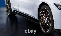 Véritables attaches/lames de seuil de performance M pour BMW Série 3 F30/F31