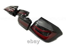 Véritables feux arrière noirs BMW M Performance Série 3 F30 M3 F80 63212450105