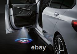 Véritables projecteurs de porte LED BMW 50 ans d'héritage M, ensemble de 2, 68MM 63315A64CE6