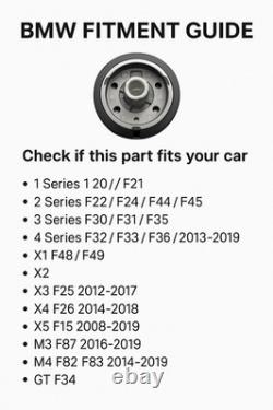 Volant BMW F30 F31 F32 F34 F36 F82 M3 M4 Cuir Nappa M Stitch